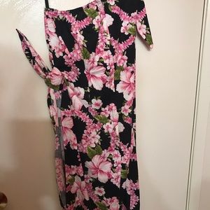 Pinup Tiki Sarong Dress